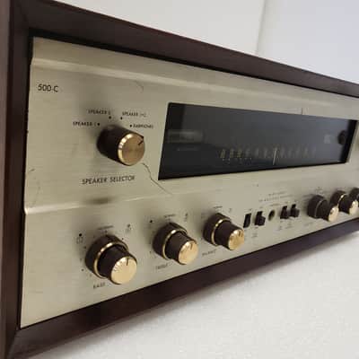 Fully Restored Fisher 500C Stereo Tube FM Receiver - Classic Fisher Looks And Performance - Very Late Serial Number! image 7