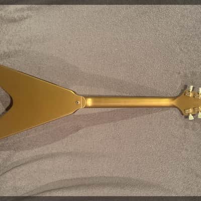 1993 Gibson Ltd Ed Flying V - #20 of 50 - Cadillac Gold image 2