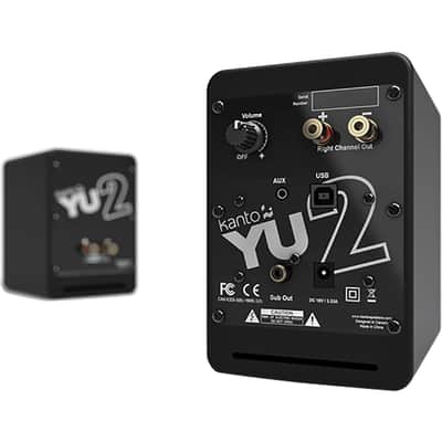 Kanto YU2MB Powered Desktop Speakers Onyx - Matte Black/Noir image 5