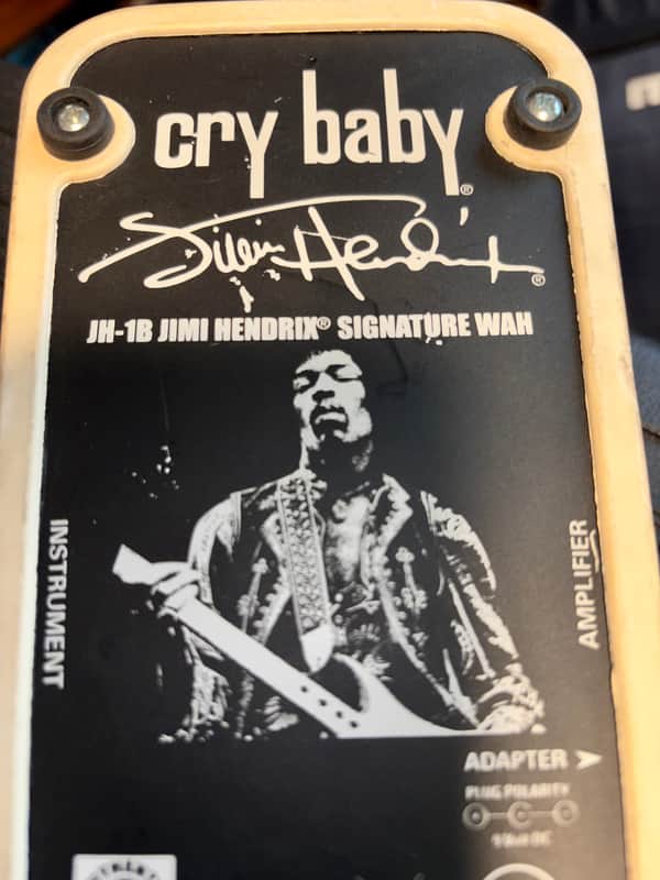 Dunlop JH-1B Jimi Hendrix Signature Cry Baby Wah 2006 - 2009