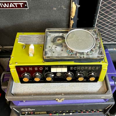 Binson  Echorec 2 T7E 1960’s - Gold original vintage tube echo delay Pink Floyd image 2