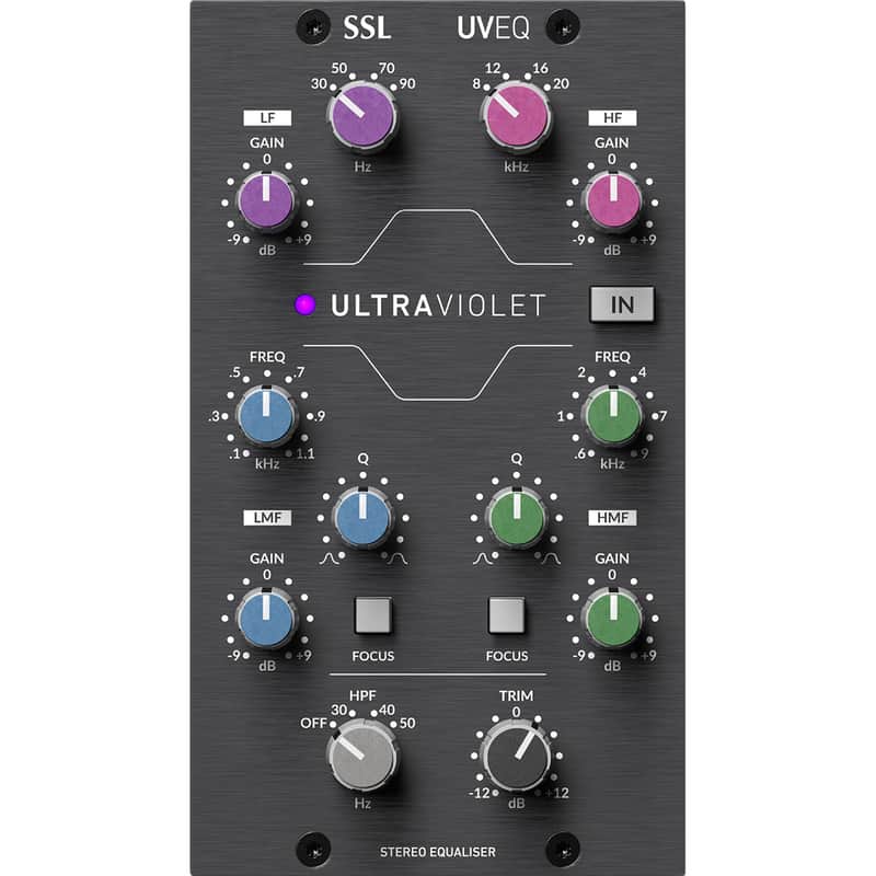 Solid State Logic UVEQ Ultraviolet EQ 500-Series Equalizer image 1