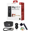 New IK Multimedia iRig HD 2 - USB Guitar Interface Mac/PC/iOS - Free 1/4, Winder, PIcks & Priority!