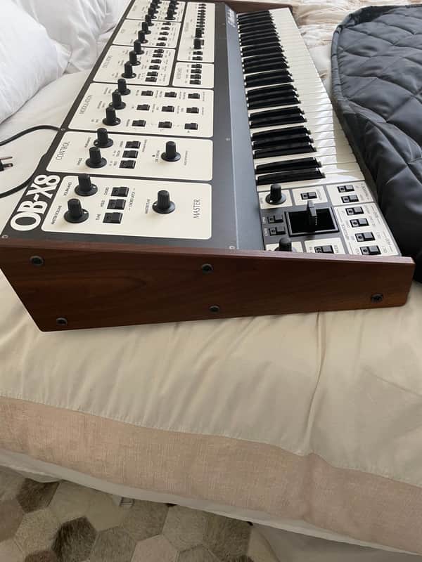Oberheim OB-X8 61-Key 8-Voice Synthesizer - custom SEM overlay image 1
