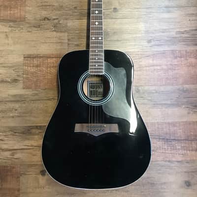 Randy Jackson Studio Series AE Dreadnought Guitar Black image 1