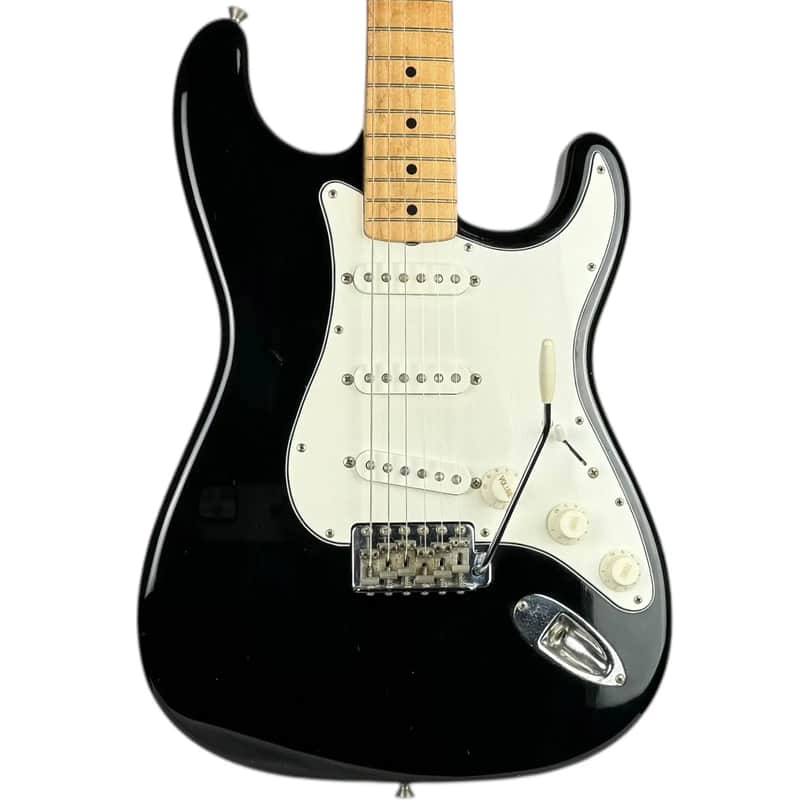 Fender Japan Standard Stratocaster 1993-1994 - Black - Vintage image 1