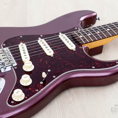 2013 Fender + MJT Stratocaster Partscaster Classic 60s Neck & Burgundy Mist Lacquer Body w/ Case image 6