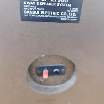 PR Sansui SP-X7900 Vintage Speakers 1970s, 4 Way 5 Speaker System,16" Woofers,280 Watts, JAPAN, EX image 7