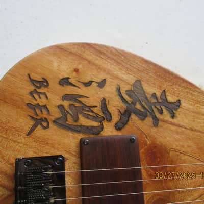 G.S.Monroe Beer Belly Electric Tenor Guitar 2025 - Natural image 7