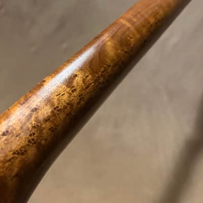 EXTREMELY RARE QUARTERSAWN ROASTED BIRDSEYE STRAT GUITAR NECK FITS FENDER & WARMOTH image 14