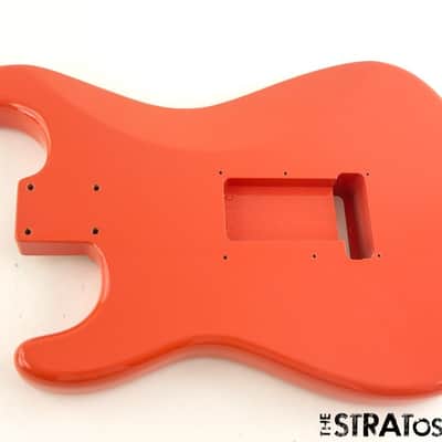 Fender USA Custom Shop Vintage Custom 59 Strat TCP BODY Faded Aged Fiesta Red image 4