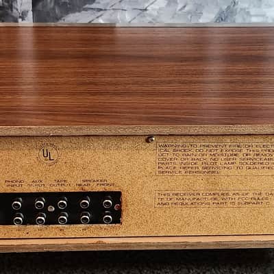 Toshiba Toshiba SMS-4550  vintage audio receiver 70s  - Walnut veneer image 8