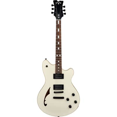 EVH SA 126 Standard Electric Guitar, Satin Vintage White image 1