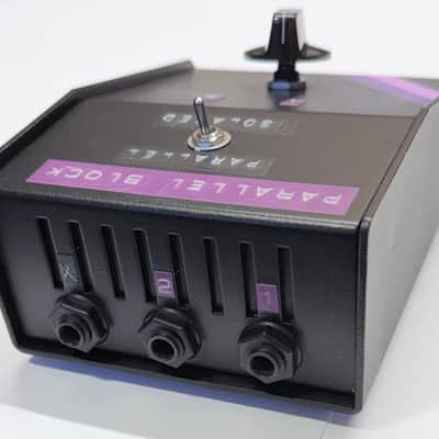 CUSTOM Made to Order Series LINK or Parallel BLOCK - Guitar Amp Speaker Selector / Combiner - Black, Custom | Series or Parallel Available image 7