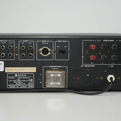 Sanyo DCA-200UM - Stereo Amplifier with phone input image 6