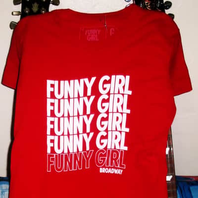 barbara streisand funny girl broadway official NEW L woman tee - pop stage 1965 overture people vocals legend the concert image 3