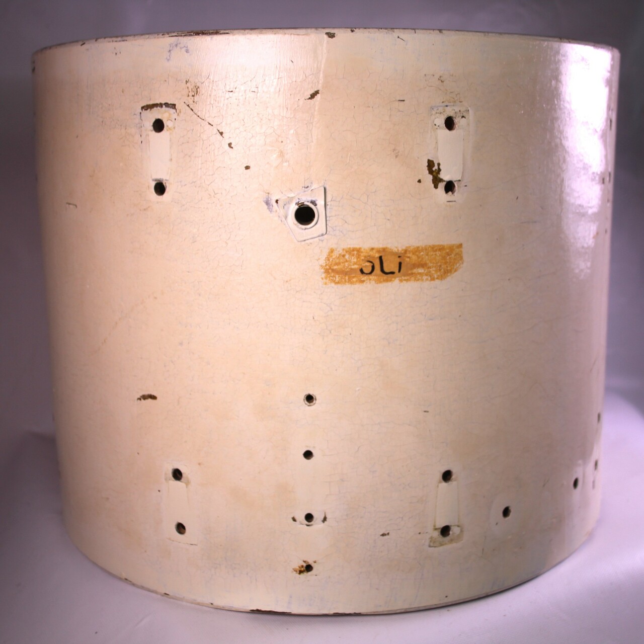 Ludwig 12x15"3Ply African Mahogany Snare/Tom Drum Shell Vintage 50 Glass Glitter — main photograph
