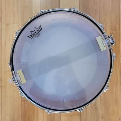 Snares - (Used) DW Collector's Series 5.5x14 Almond Snare Drum image 7