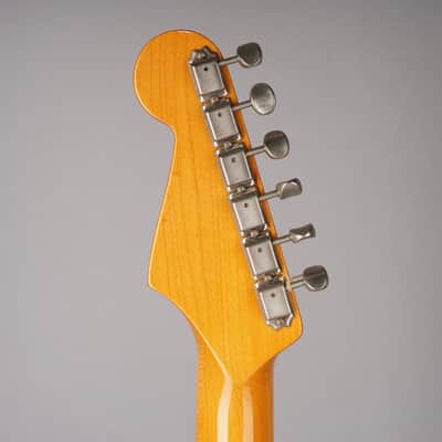 Fender '57 American Vintage Reissue Stratocaster - 2011 - Black over Daphne Blue w/OHSC image 9