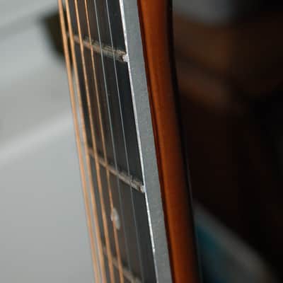 1976 Applause by Ovation AA14-1 Big Bowl Balladeer Aluminum Fretboard USA Gig Bag image 5