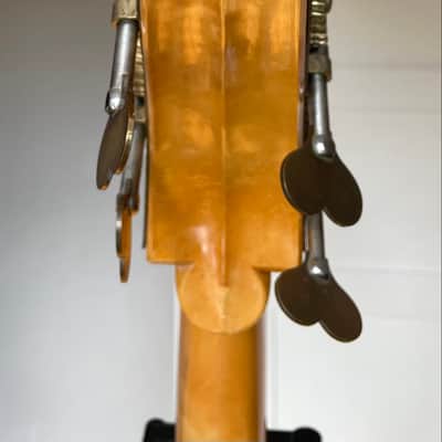 Emanuel Wilfer 3/4 double bass 1995 - Blonde laquer image 10