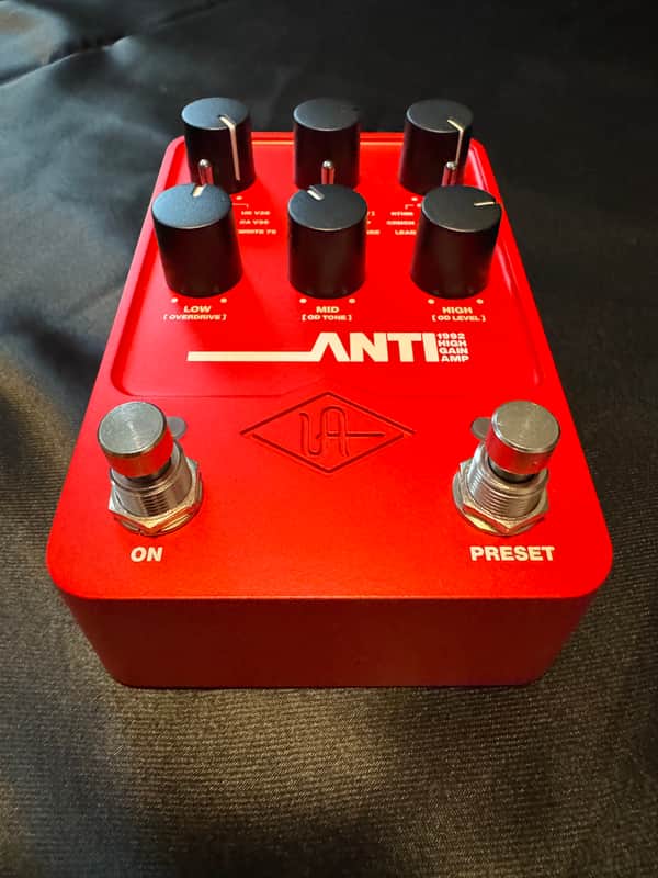 Universal Audio ANTI 1992 High Gain Amp 2024 - Present - Red image 1