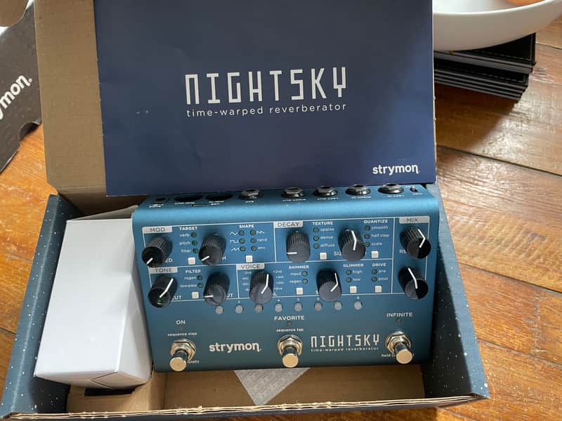 Strymon NightSky Time-Warped Reverberator 2020 - Present - Blue image 1