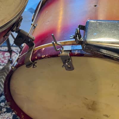 VINTAGE 1940's Joseph Rogers and Sons Tacked Tom Set in Red Gold Duco - 14x24, 7x12, 9x13 image 15
