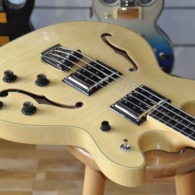 GUILD Starfire Bass II Flamed Maple / Thinline Hollow Body 4-String Bass / Made In Korea / KSG2303898 image 5