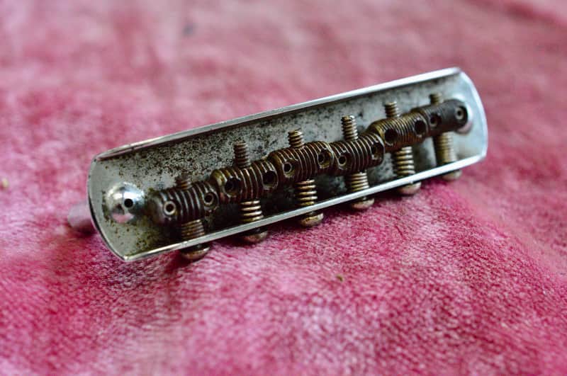 Vintage 1959 Fender Jazzmaster Jaguar Bridge Pre-CBS 1958 1960 image 1