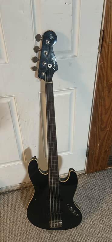 Fender aerodyne pj jazz bass guitar, crafted in Japan image 1