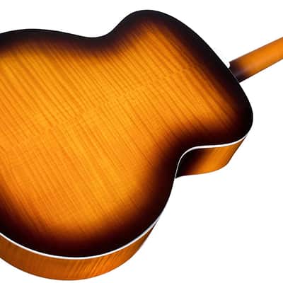 Guild F-250E Deluxe Maple - All solid Sitka Spruce top - Antique Burst image 6