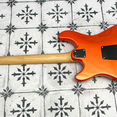 PRS SE NF3 with Maple Fretboard (Guyker 21:1 locking tuners) • Metallic Orange • 7.25 lb image 6
