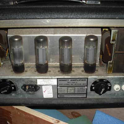 Hiwatt DR112 100w EL34 PA head vintage valve amplifier tube guitar amp 6 channel image 4