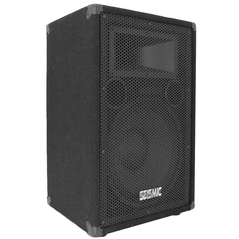 NEW 12" SEISMIC AUDIO PA SPEAKERS DJ/Band Pro Speaker image 1