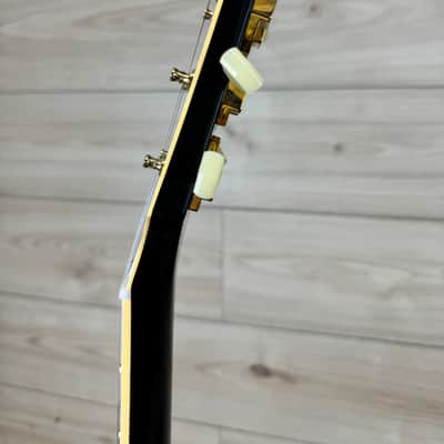 Gibson Custom 1957 Les Paul Custom Reissue VOS Electric Guitar - Ebony 2 Pickup image 11