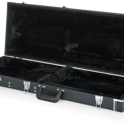 Gator - GW-ELECTRIC - Electric Guitar Deluxe Guitar Wood Case - Black (GW-ELECTRIC) image 22