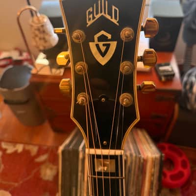 1975 Guild F50R with K&K Pure Mini and Humidicase image 3