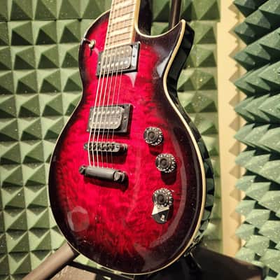 ESP LTD EC-256 QM - Black Cherry Sunburst image 2