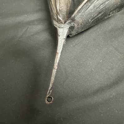 Gankogui, West African Double Bell, Large 13"x4", w/Beater - MINT image 8