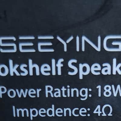 Seeying Seeying bookshelf speakers 90s  - Walnut wood image 6