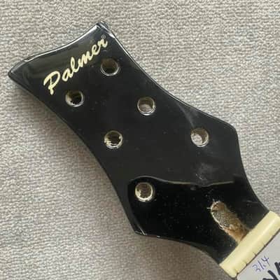 Black Palmer Glossy Black Guitar Basswood Body with Maple Neck, Rosewood Fingerboard image 17