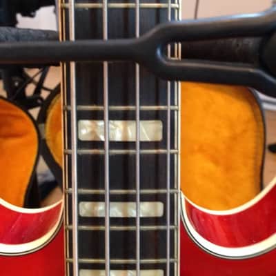 Hagstrom Concord II Deluxe 1968 Candy Apple Red image 10