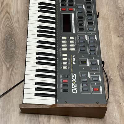 Kawai SX-210 61-Key Analog Synthesizer 1983 - Black / Wood image 7