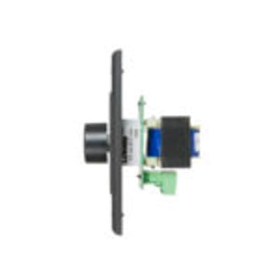 Lowell 100LVC-DB Attenuator, 100W, 70V/25V, Single Gang, Decorator Black image 4