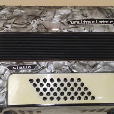 Weltmeister-Stella-40-Bass-LMM-Accordion-Akkordeon-Fisarmonica-grey image 3