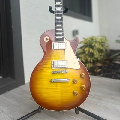 Gibson Les Paul Standard '50s with AAA Iced Tea Burst Maple Top image 2
