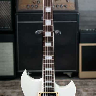 Reverend Robin Finck Signature Electric Guitar - Ice White image 4