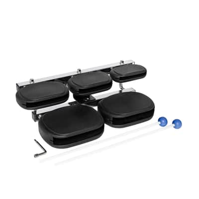 Stagg Synthetic 5-piece Temple Block Set - Durable Polypropylene With Carbon Fiber image 3
