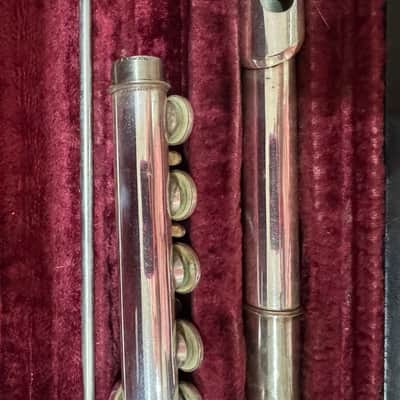 Argonaut Vintage Italian Flute 1960 - Silver Plated image 10